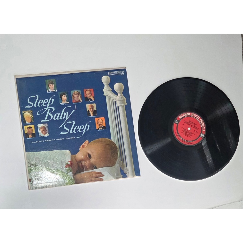 Sleep Baby Sleep Vinyl LP Columbia Special Products Vintage Lullabies Doris Day